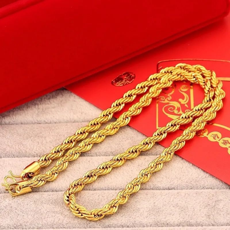 Plain Vintage Fashion Silver Chain