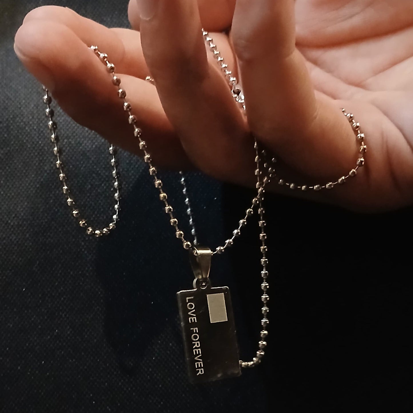 Pendant Rolo chain neck piece for Men and Women Sale