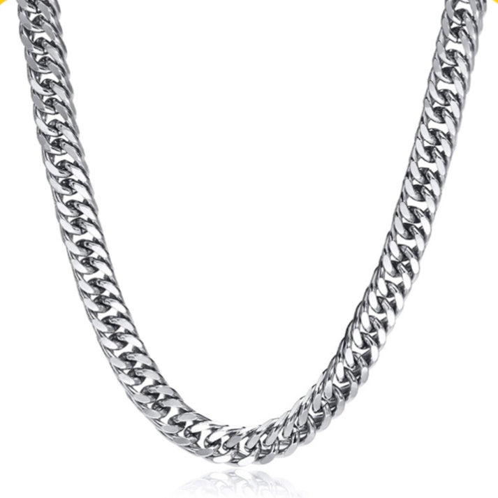 10mm Cuban Link Neck Chain For Men