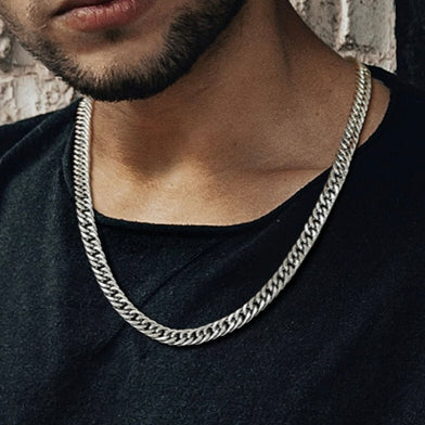 10mm Cuban Link Neck Chain For Men